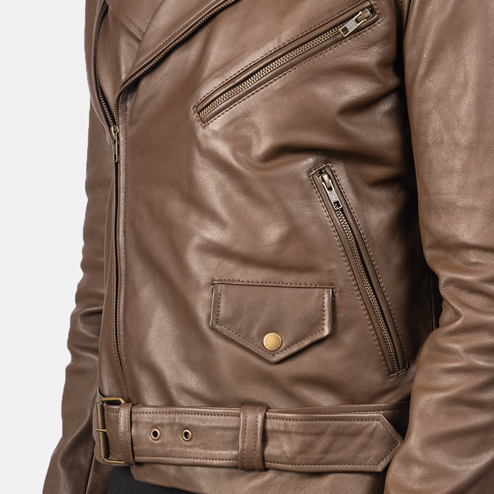 
Allaric Alley Jaqueta Biker de Couro para Homem – alternate product view 6