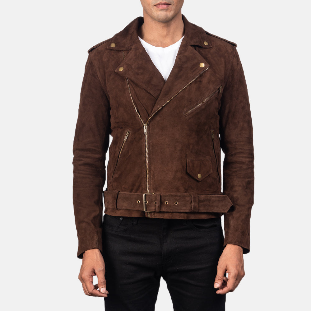 
Allaric Alley Jaqueta Biker de Couro para Homem – alternate product view 2