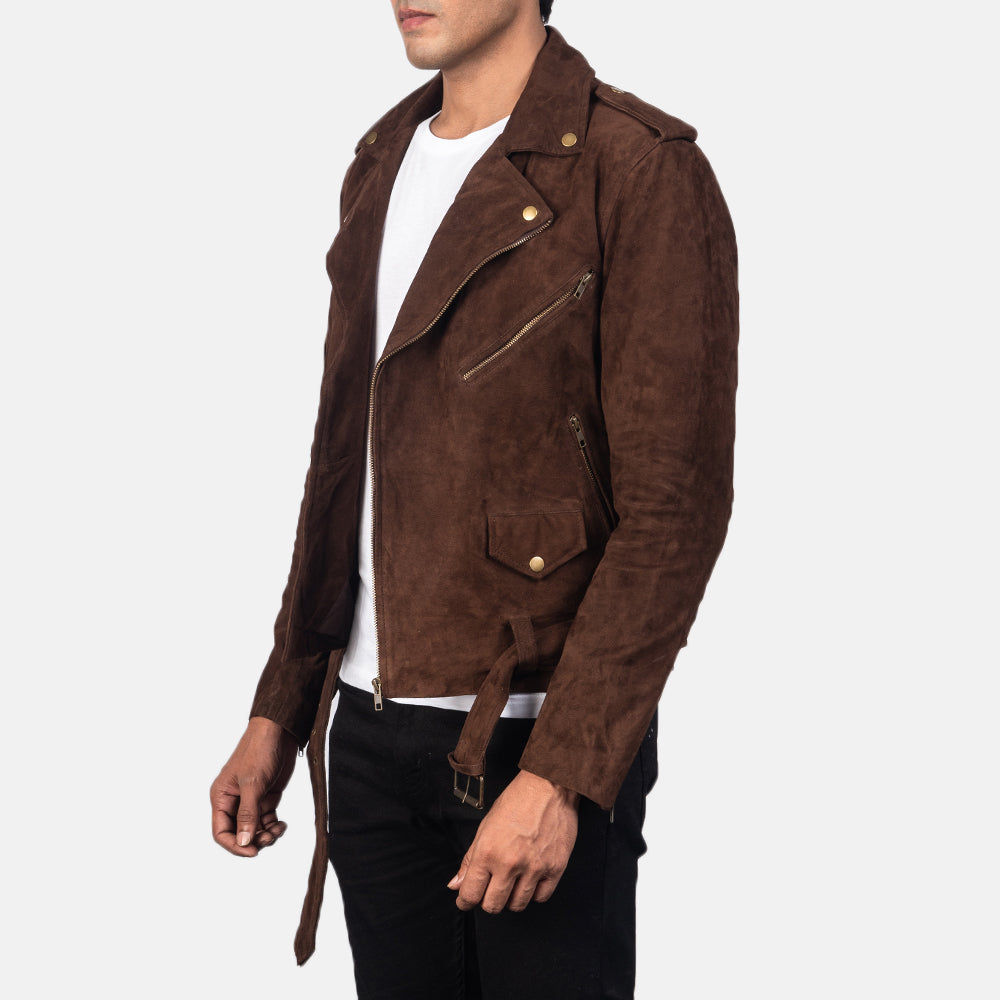 
Allaric Alley Jaqueta Biker de Couro para Homem – alternate product view 3