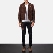
Allaric Alley Jaqueta Biker de Couro para Homem – alternate product view 4