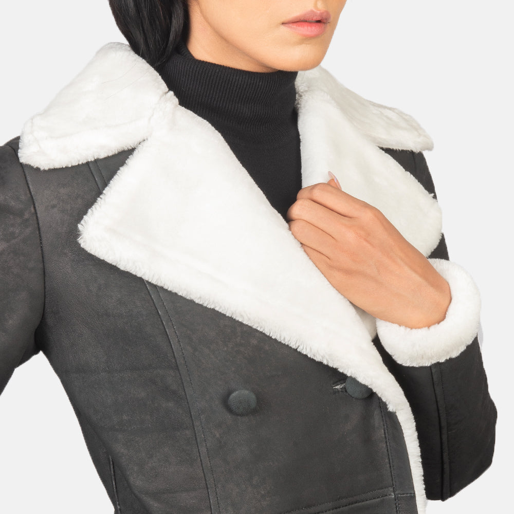 Interior View Showing Fully Faux Fur Lined &amp; Dual Inside Utility Storage Pockets