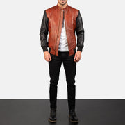Avan Blusão Bomber de Couro para Homem – alternate product view 3