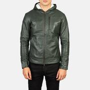 Baston Blusão Bomber de Couro para Homem – alternate product view 4