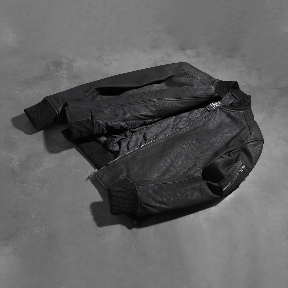 
Bomia MA-1 Jaqueta Bomber de Couro para Homem – alternate product view 6