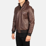 
Bouncer Biz Jaqueta Bomber de Couro para Homem – alternate product view 2