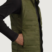 
Vista interior Showing Quilted Viscose Lining & Dois bolsos interiores funcionais