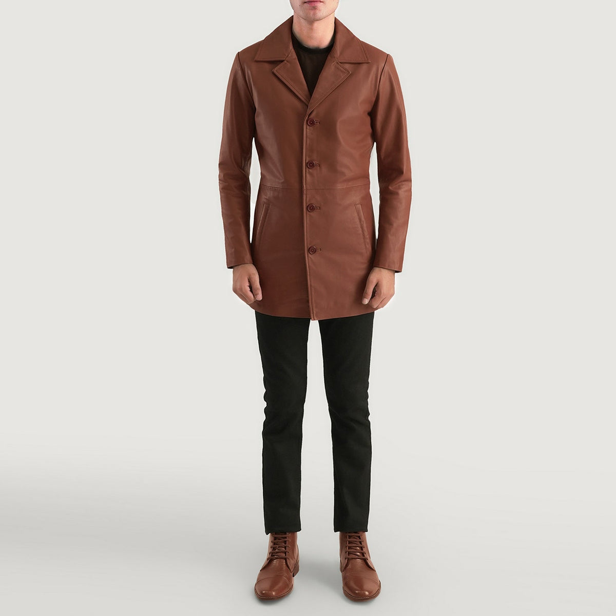 Classmith Casaco de Couro para Homem – alternate product view 3