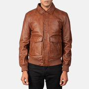 Coffmen Blusão Bomber de Couro para Homem – alternate product view 4