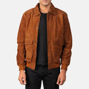 Coffmen Blusão Bomber de Couro para Homem – alternate product view 1