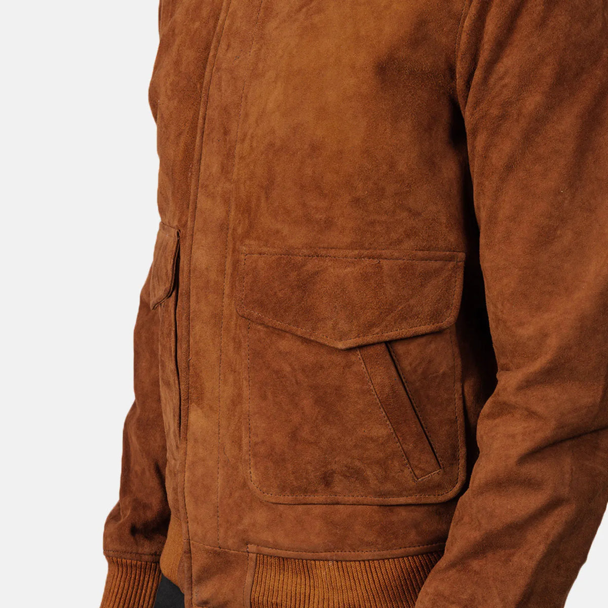 Coffmen Blusão Bomber de Couro para Homem – alternate product view 6