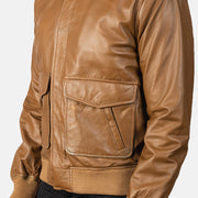 Coffmen Blusão Bomber de Couro para Homem – alternate product view 6