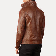 Columbus Blusão Bomber de Couro para Homem – alternate product view 5