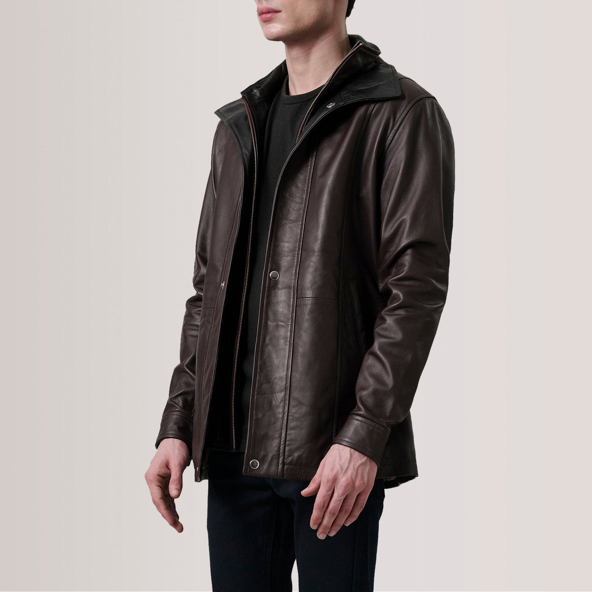 Connor Casaco de Couro para Homem – alternate product view 3