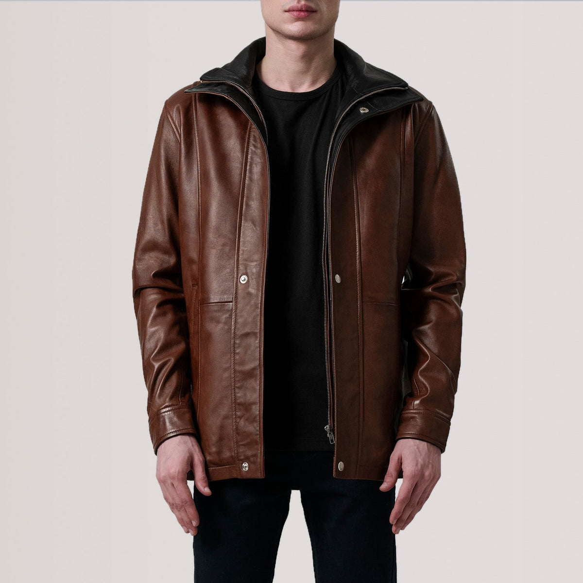 Connor Casaco de Couro para Homem – alternate product view 1
