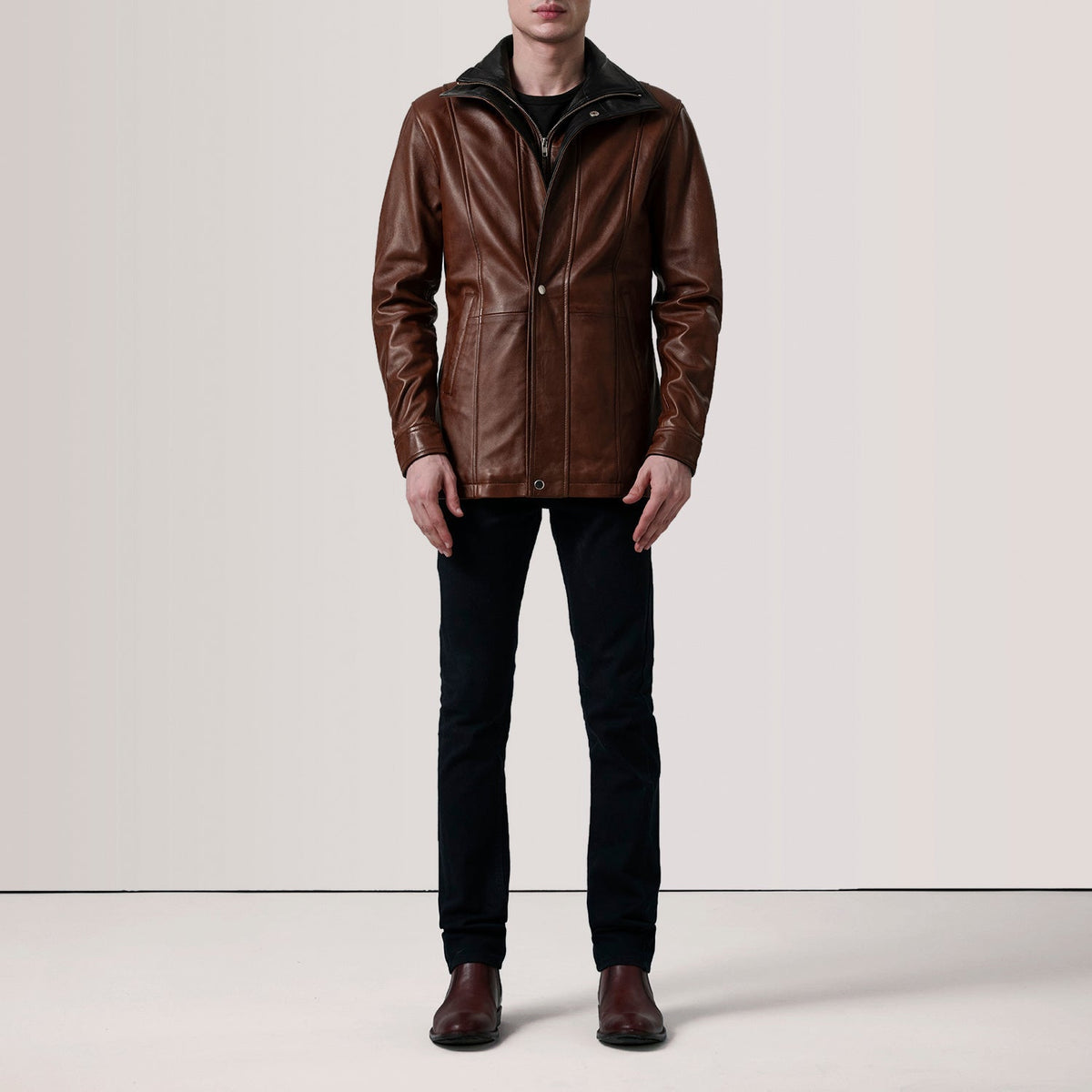Connor Casaco de Couro para Homem – alternate product view 2