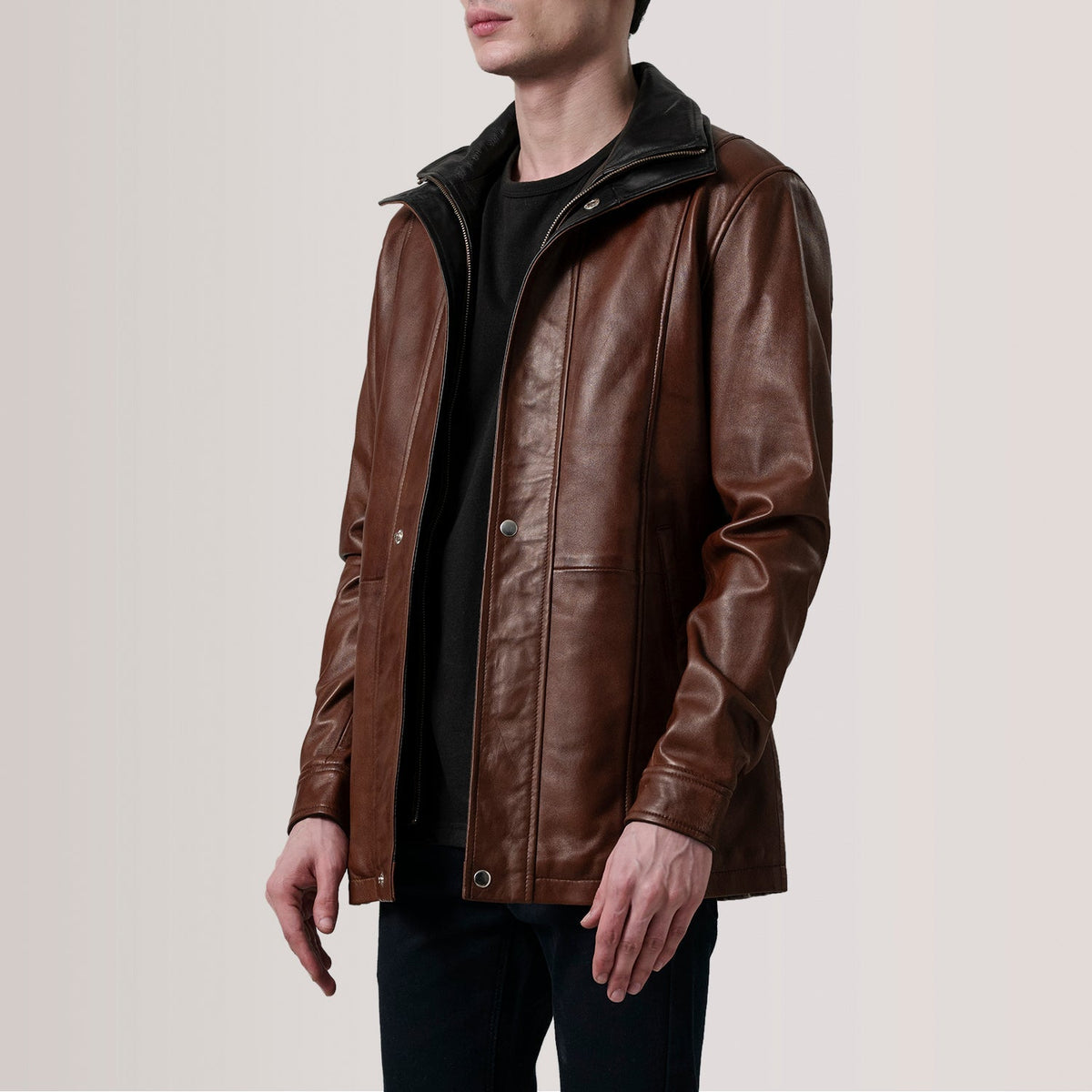 Connor Casaco de Couro para Homem – alternate product view 3