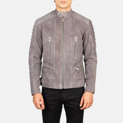 Damian Blusão Biker de Couro para Homem – alternate product view 4