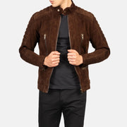 Damian Blusão Biker de Couro para Homem – alternate product view 1