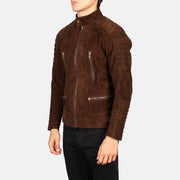 Damian Blusão Biker de Couro para Homem – alternate product view 2