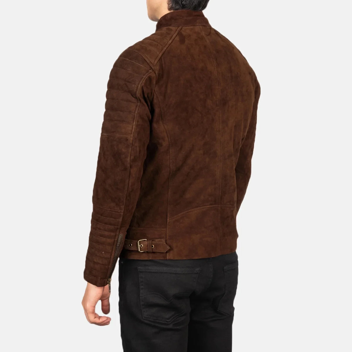 Damian Blusão Biker de Couro para Homem – alternate product view 5