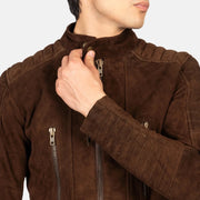 Damian Blusão Biker de Couro para Homem – alternate product view 6