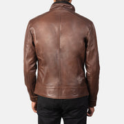 Darren Blusão Biker de Couro para Homem – alternate product view 5
