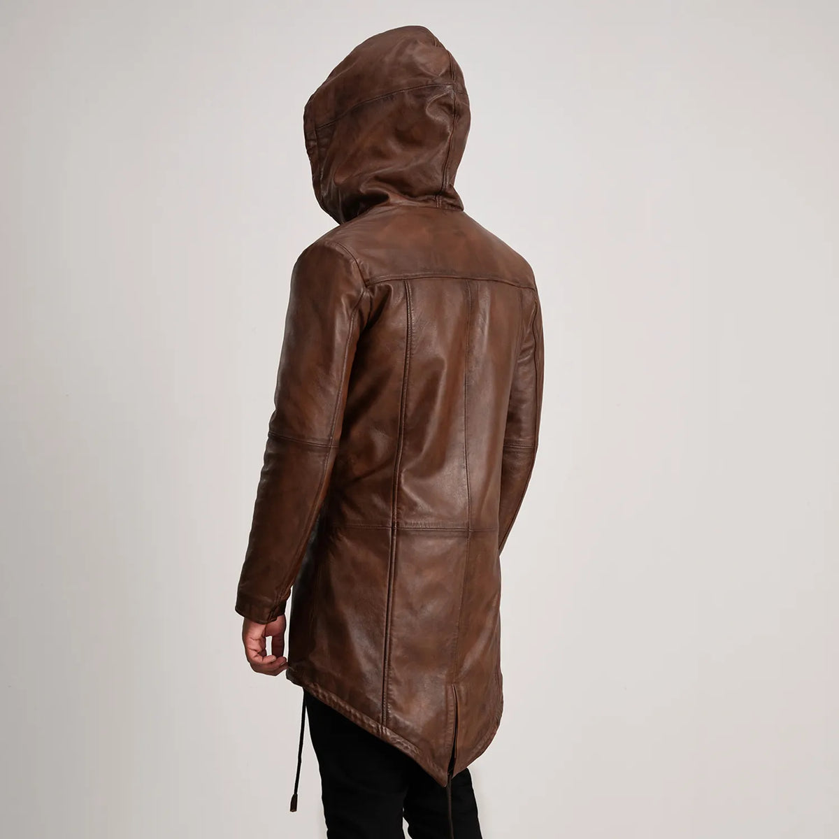 Delvin Blusão de Couro para Homem – alternate product view 5