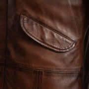 Delvin Blusão de Couro para Homem – alternate product view 6
