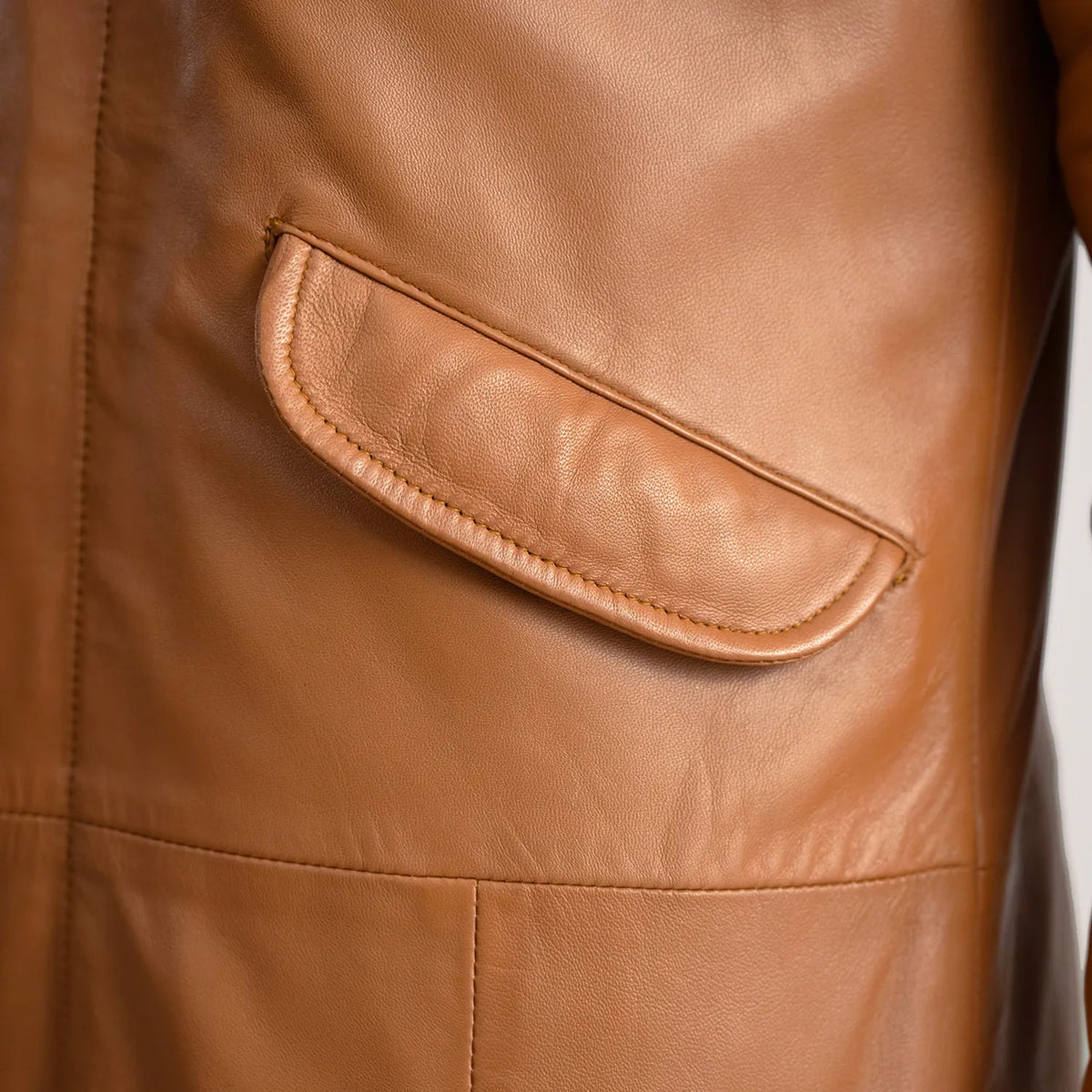 Delvin Blusão de Couro para Homem – alternate product view 6