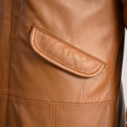 Delvin Blusão de Couro para Homem – alternate product view 6