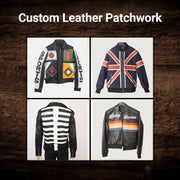 Design Your Own Blusão de Couro para Mulher – alternate product view 11