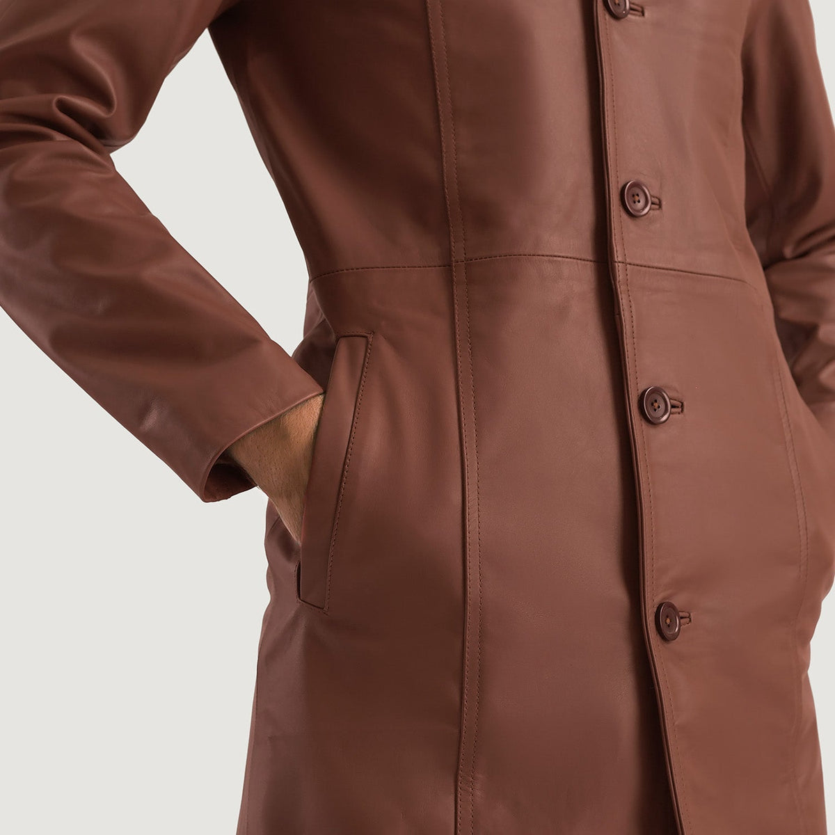 Interior View Showing Quilted Polyester Lining &amp; Dual Inside Utility Storage Pockets