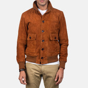 Eaton Blusão Bomber de Couro para Homem – alternate product view 3