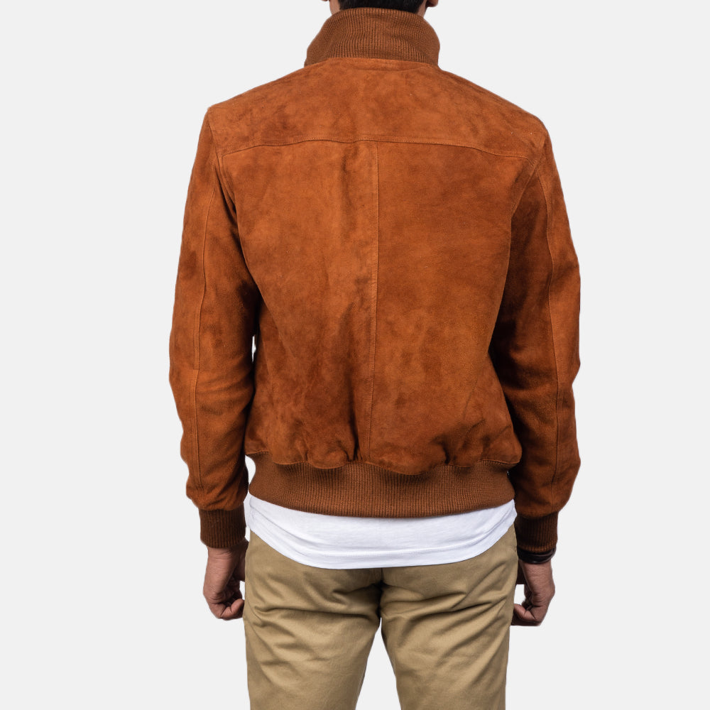 Eaton Blusão Bomber de Couro para Homem – alternate product view 6