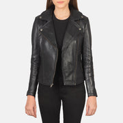 Flashback Blusão Biker de Couro para Mulher – alternate product view 2