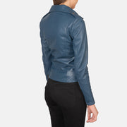 Flashback Blusão Biker de Couro para Mulher – alternate product view 5