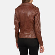 Flashback Blusão Biker de Couro para Mulher – alternate product view 5