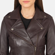 Flashback Blusão Biker de Couro para Mulher – alternate product view 6