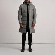 
Floyd Casaco em Couro Caramelo Puffer Jaqueta de Couro para Homem – alternate product view 3