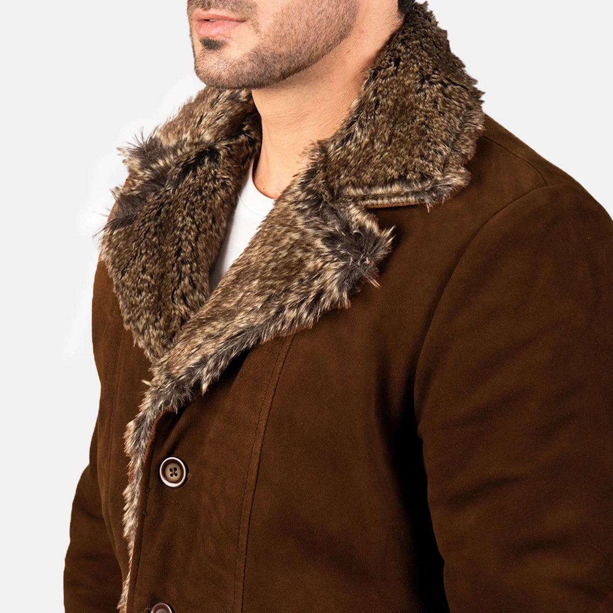 
Furlong Casaco em Couro Beige Casaco em Couro para Homem – alternate product view 6