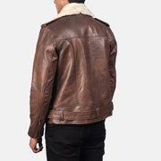 Furton Blusão Biker de Couro para Homem – alternate product view 5