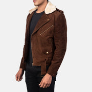 Furton Blusão Biker de Couro para Homem – alternate product view 2