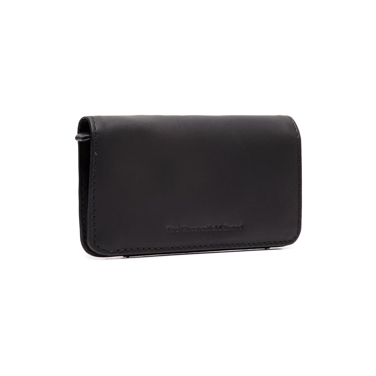 Close-Up Detail of Classic Collar &amp; Heavy-Duty Zipper Hardware on Glasses Case Maplewood para Mulher