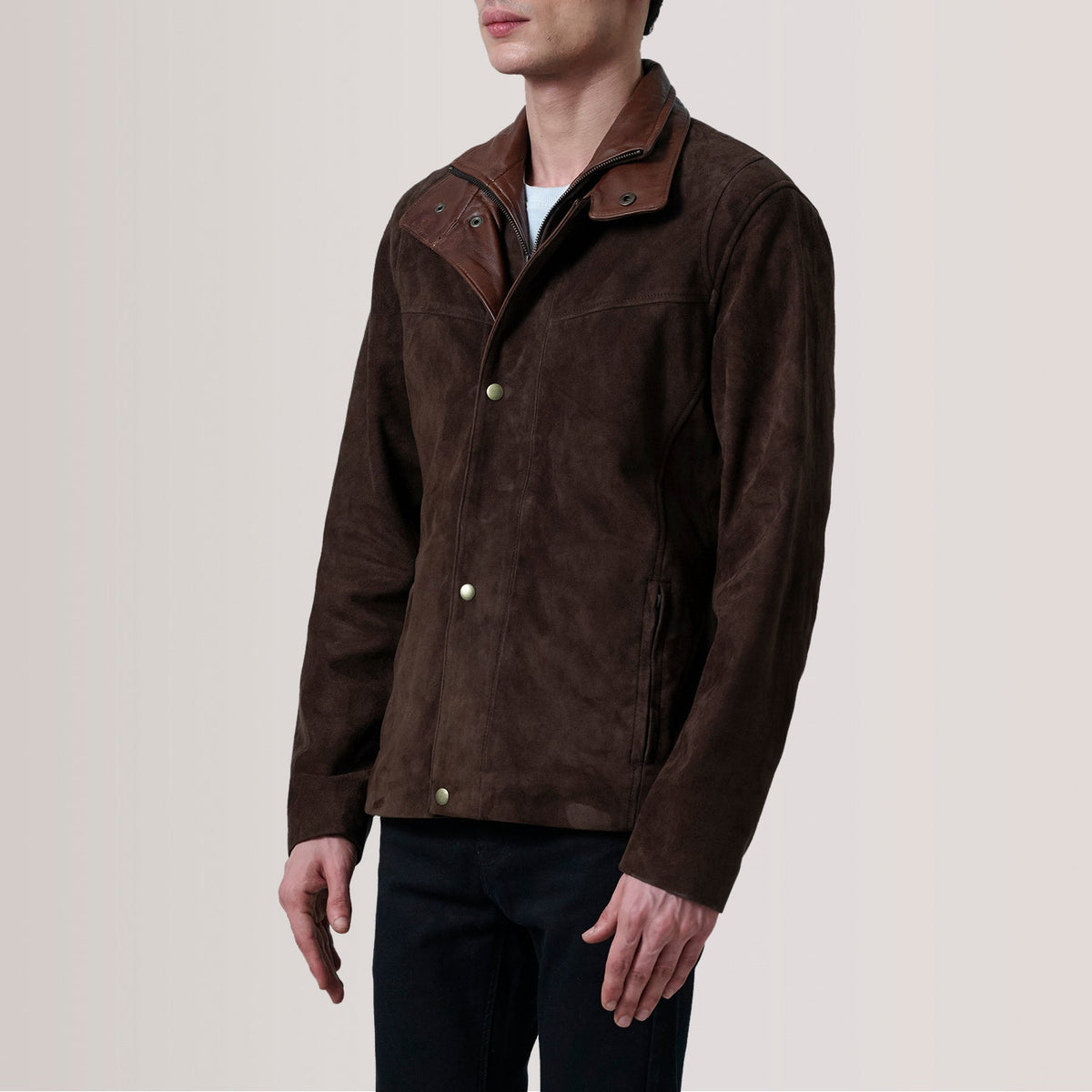 Henrik Blusão de Couro para Homem – alternate product view 3