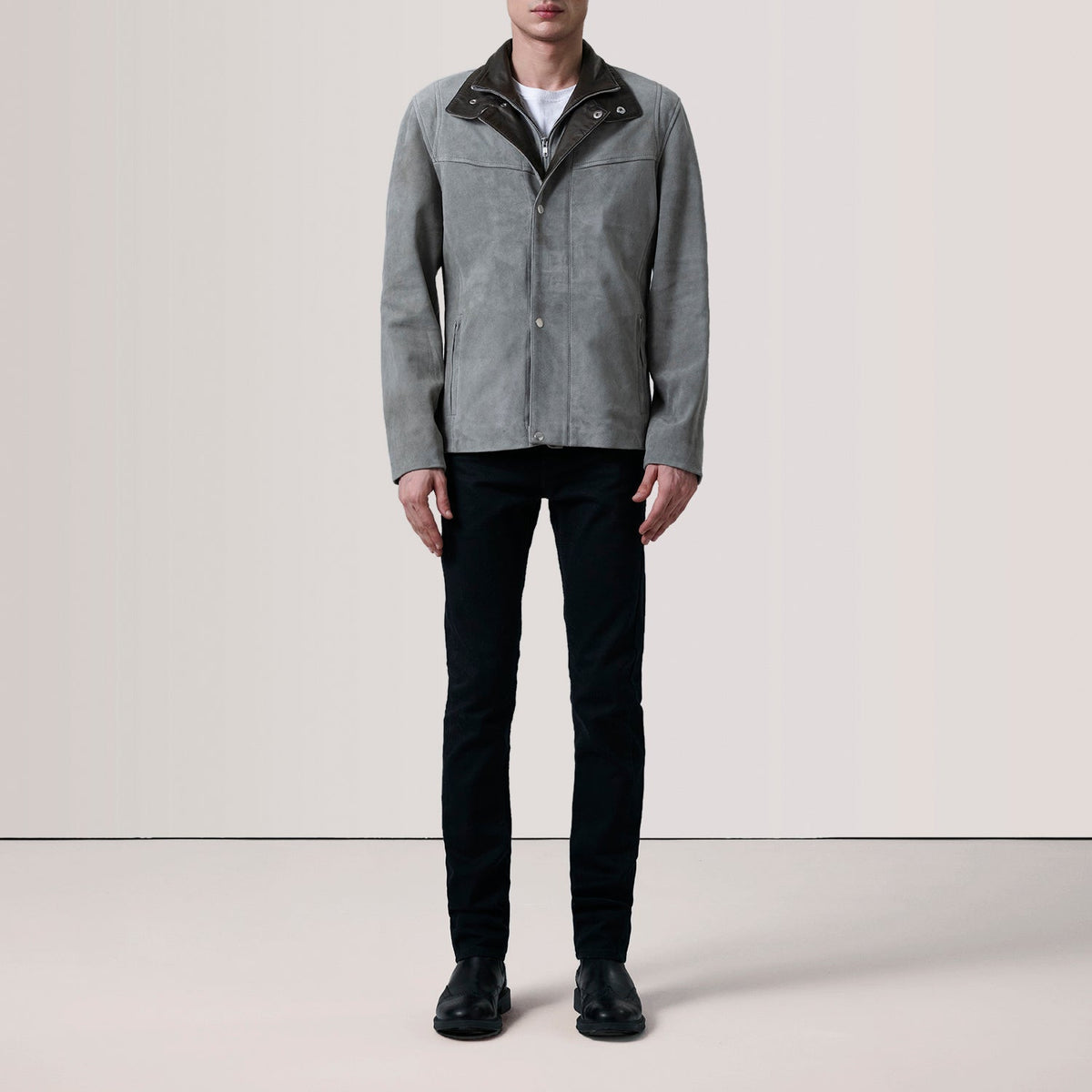 Henrik Blusão de Couro para Homem – alternate product view 2