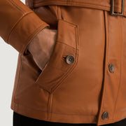 Interior View Showing Fully Faux Fur Lined &amp; Dual Inside Utility Storage Pockets