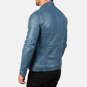Ionic Blusão Biker de Couro para Homem – alternate product view 5