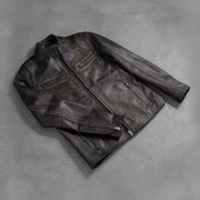 Ionic Blusão Biker de Couro para Homem – alternate product view 7