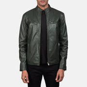 Ionic Blusão Biker de Couro para Homem – alternate product view 1