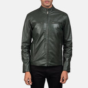Ionic Blusão Biker de Couro para Homem – alternate product view 3